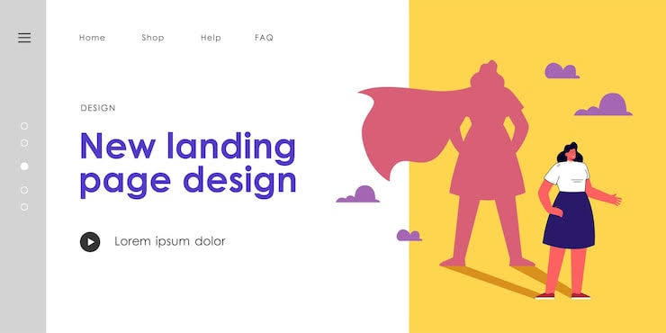 Creative Hero Banner Vector